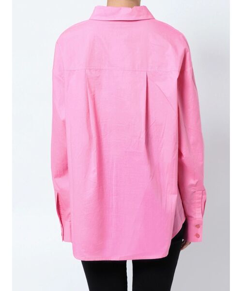 EMODA（エモダ）の「スプリングカラーシャツ（シャツ/ブラウス・レディース・ブルー/ホワイト/グリーン/ピンク・FREE）」の15枚目の写真