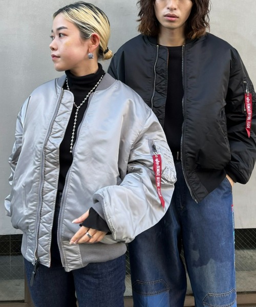 Alpha Industries（アルファインダストリーズ）｜MA-1（シルバー系