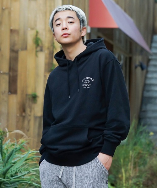 BILLABONG(ビラボン)の「BILLABONG メンズ ONE TIME HOOD パーカー 【2023年春夏モデル】/ビラボンプルオーバーパーカー(パーカー・メンズ・ブルー/ブラック/ナチュラル・MEDIUM/LARGE/X-LARGE)」の9枚目の写真