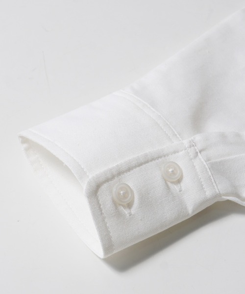 coca（coca）（コカ）の「オックスロングシャツ（シャツ/ブラウス・レディース・ストライプ/ホワイト/ライトブルー・M/L）」の14枚目の写真