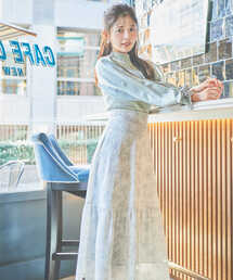 PROPORTION BODY DRESSING | モノトーンブーケフラワースカート / 1213120114(スカート)