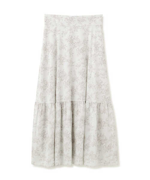 PROPORTION BODY DRESSING（プロポーションボディドレッシング）の「モノトーンブーケフラワースカート / 1213120114（スカート・レディース・カーキ/パープル・SMALL/MEDIUM）」の18枚目の写真