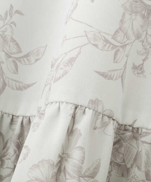 PROPORTION BODY DRESSING（プロポーションボディドレッシング）の「モノトーンブーケフラワースカート / 1213120114（スカート・レディース・カーキ/パープル・SMALL/MEDIUM）」の6枚目の写真