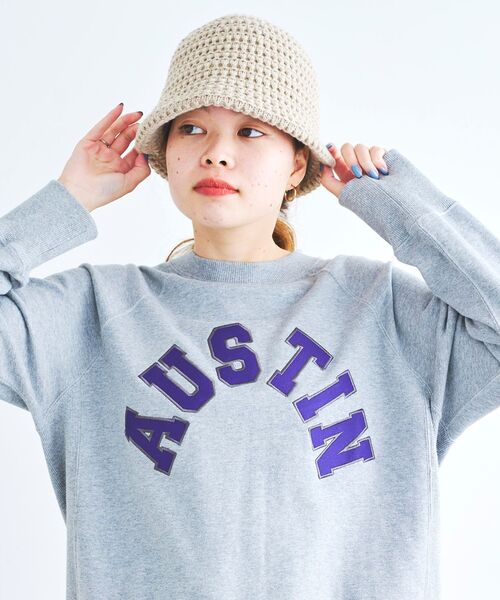 le.coeur blanc（ルクールブラン）の「ラムウールバケットハット（ハット・レディース・ベージュ/ブラック・FREE）」の4枚目の写真