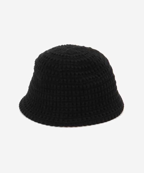 le.coeur blanc（ルクールブラン）の「ラムウールバケットハット（ハット・レディース・ベージュ/ブラック・FREE）」の7枚目の写真