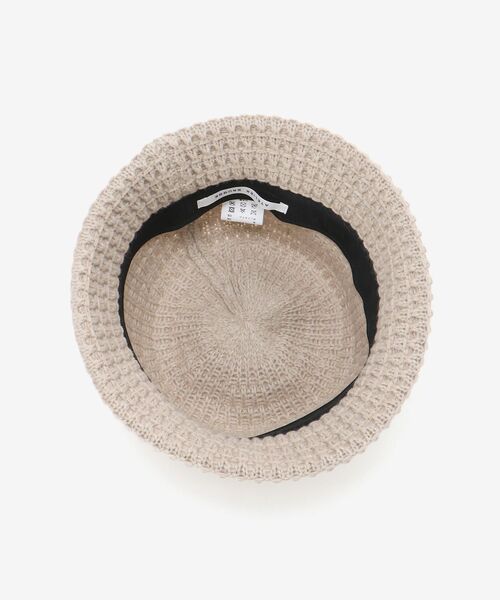 le.coeur blanc（ルクールブラン）の「ラムウールバケットハット（ハット・レディース・ベージュ/ブラック・FREE）」の16枚目の写真