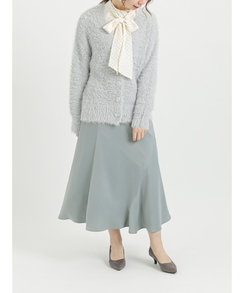 Te chichi(テチチ)の「シャギーカーディガン(カーディガン/ボレロ・レディース・ベージュ/グレー/チャコール・フリ-)」の12枚目の写真