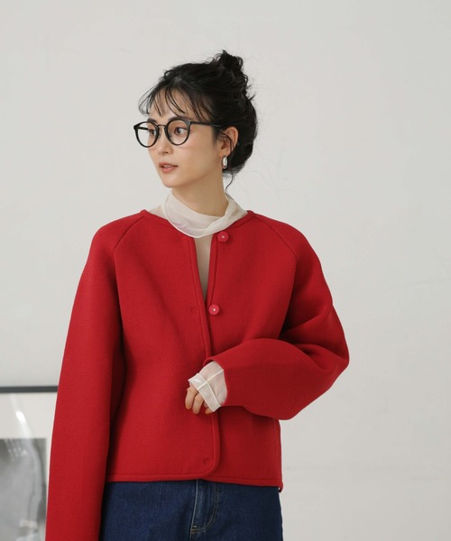 NANO universe（ナノユニバース）の「LB.04/リバーシブルニット