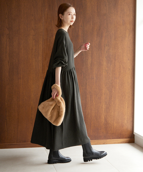 SLOBE IENA（スローブイエナ）の「《追加4》SLOBE IENA サイドゴアブーツ（ブーツ・レディース・ブラック・35/36/37/38）」の8枚目の写真