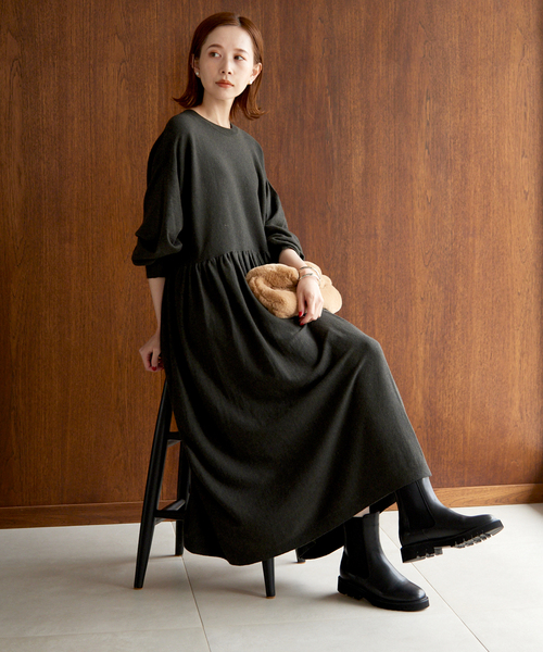 SLOBE IENA（スローブイエナ）の「《追加4》SLOBE IENA サイドゴアブーツ（ブーツ・レディース・ブラック・35/36/37/38）」の9枚目の写真