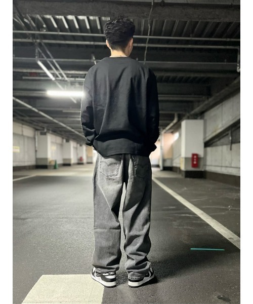 Refurbish（リファービッシュ）の「【Refurbish】ファイヤープリントロンＴ（Tシャツ/カットソー・メンズ・オフホワイト/イエロー/パープル/ブラック・M/XL/L/S）」の12枚目の写真