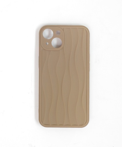 shopnikoniko（ショップニコニコ）の「韓国風 Iphoneケース 15 スマホケース うねうね ウェーブ おしゃれ  13 14（スマホケース/カバー・レディース・ブラック/アイボリー/ベージュ・iPhone 12/iPhone 12 Pro Max/iPhone 14/iPhone 11/iPhone 13 Pro/iPhone 14 Pro Max/iPhone 12 Pro/iPhone 13/iPhone 14 Pro/iPhone 15 Pro/iPhone 15/iPhone 15 Pro Max）」の9枚目の写真