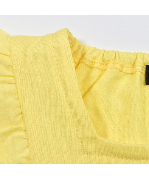 BeBe（ベベ）の「BeBe/レースフリルお花刺繍Tシャツ(90~140cm)（Tシャツ/カットソー・キッズ・イエロー/グリーン・120/90/140/110/100/130）」の18枚目の写真