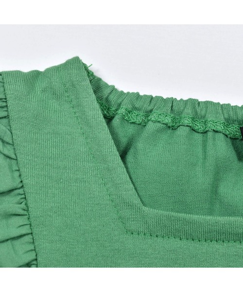 BeBe（ベベ）の「BeBe/レースフリルお花刺繍Tシャツ(90~140cm)（Tシャツ/カットソー・キッズ・イエロー/グリーン・120/90/140/110/100/130）」の19枚目の写真