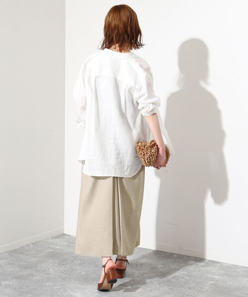 SLOBE IENA（スローブイエナ）の「リネンライク キャミ