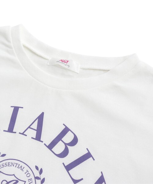 algy（アルジー）の「透かし網みベスト＆Tシャツセット（ベスト・キッズ・ネイビー/アイボリー/ラベンダー・MEDIUM/X-SMALL/SMALL/XX-SMALL）」の17枚目の写真