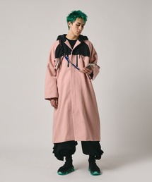 NON TOKYO MOUNTAIN BOA CHESTER COATcuyana ポンチョコート