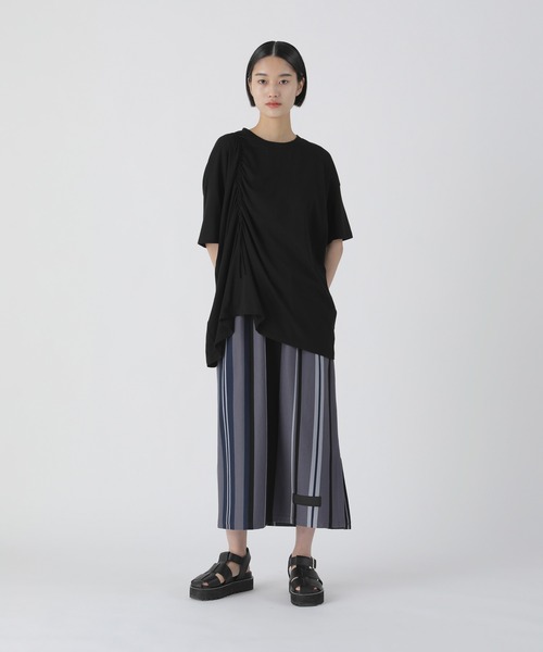 ZUCCA ズッカ ロングスカート マルチストライプ M ZUCCA ズッカ ロングスカート マルチストライプ M