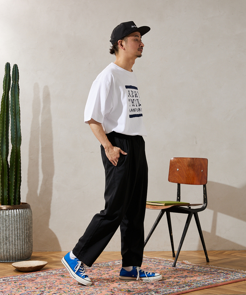 JOURNAL STANDARD relume(ジャーナルスタンダード レリューム)の「CALIFORNIA ツータック シェフパンツ(スラックス・メンズ・ブラック/グレー/ブラウン/サックスブルー・SMALL/MEDIUM/LARGE)」の5枚目の写真