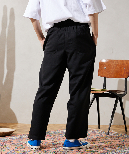 JOURNAL STANDARD relume(ジャーナルスタンダード レリューム)の「CALIFORNIA ツータック シェフパンツ(スラックス・メンズ・ブラック/グレー/ブラウン/サックスブルー・SMALL/MEDIUM/LARGE)」の8枚目の写真