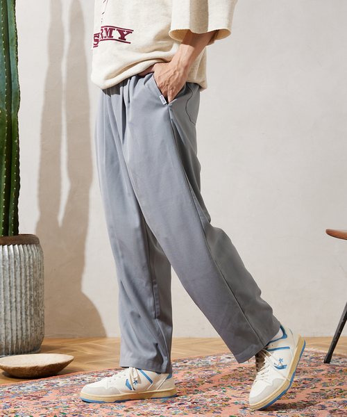 JOURNAL STANDARD relume(ジャーナルスタンダード レリューム)の「CALIFORNIA ツータック シェフパンツ(スラックス・メンズ・ブラック/グレー/ブラウン/サックスブルー・SMALL/MEDIUM/LARGE)」の11枚目の写真