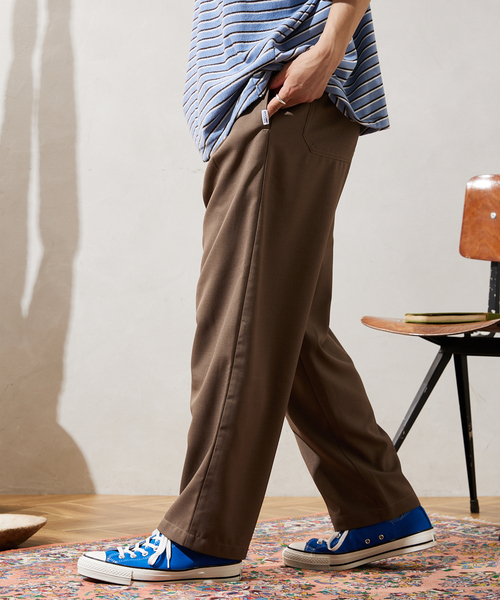 JOURNAL STANDARD relume(ジャーナルスタンダード レリューム)の「CALIFORNIA ツータック シェフパンツ(スラックス・メンズ・ブラック/グレー/ブラウン/サックスブルー・SMALL/MEDIUM/LARGE)」の16枚目の写真