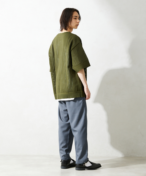 JOURNAL STANDARD relume(ジャーナルスタンダード レリューム)の「CALIFORNIA ツータック シェフパンツ(スラックス・メンズ・ブラック/グレー/ブラウン/サックスブルー・SMALL/MEDIUM/LARGE)」の20枚目の写真