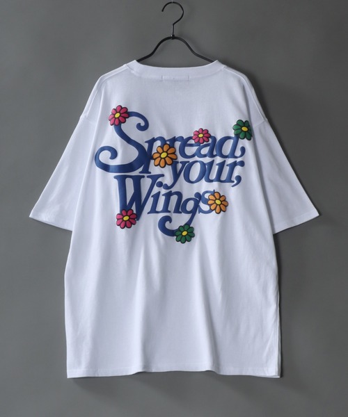 SITRY(シトリー)の「oversize foam print T-shirt/オーバーサイズ 発泡プリント Tシャツ(Tシャツ/カットソー・メンズ・ブラック/ブラック系その他2/ブラック系その他/ブルー/ホワイト系その他2/ホワイト系その他/ホワイト/ピンク/グリーン/グリーン系その他/ブルー系その他/パープル・M/L)」の3枚目の写真