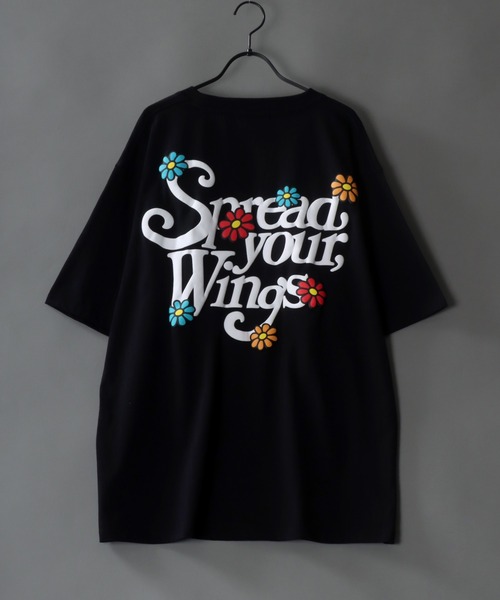SITRY(シトリー)の「oversize foam print T-shirt/オーバーサイズ 発泡プリント Tシャツ(Tシャツ/カットソー・メンズ・ブラック/ブラック系その他2/ブラック系その他/ブルー/ホワイト系その他2/ホワイト系その他/ホワイト/ピンク/グリーン/グリーン系その他/ブルー系その他/パープル・M/L)」の6枚目の写真