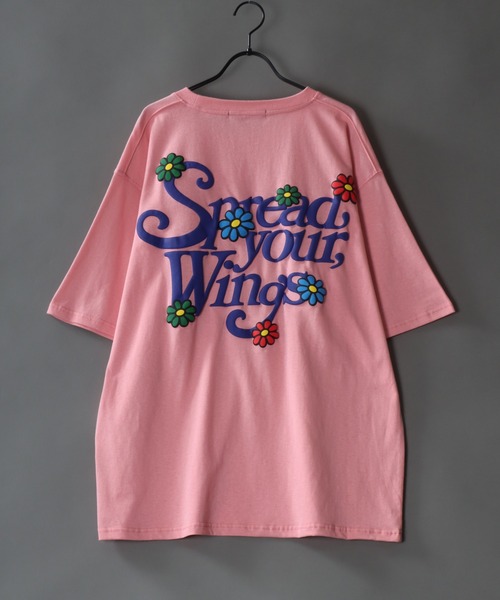 SITRY(シトリー)の「oversize foam print T-shirt/オーバーサイズ 発泡プリント Tシャツ(Tシャツ/カットソー・メンズ・ブラック/ブラック系その他2/ブラック系その他/ブルー/ホワイト系その他2/ホワイト系その他/ホワイト/ピンク/グリーン/グリーン系その他/ブルー系その他/パープル・M/L)」の12枚目の写真