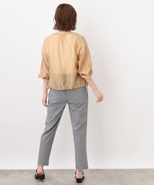 grove（グローブ）の「◆ニュアンスを楽しむシアーブルゾン（ブルゾン・レディース・ライトグレー/グレー系その他/キャメル・02/03/01/05/04）」の17枚目の写真