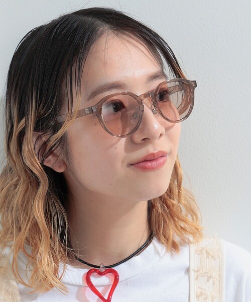 Ray BEAMS(レイビームス)の「noeyedia / サングラス "NE-430C"(サングラス・レディース・ライトグレー/ブラウン・ONE SIZE)」の1枚目の写真