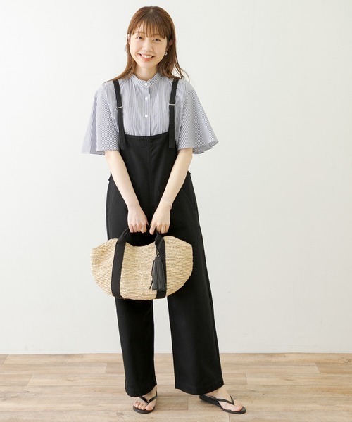 URBAN RESEARCH Sonny Label（アーバンリサーチサニーレーベル）の「ストライプバタフライスリーブブラウス（シャツ/ブラウス・レディース・グレー系その他/ブルー系その他・FREE）」の16枚目の写真