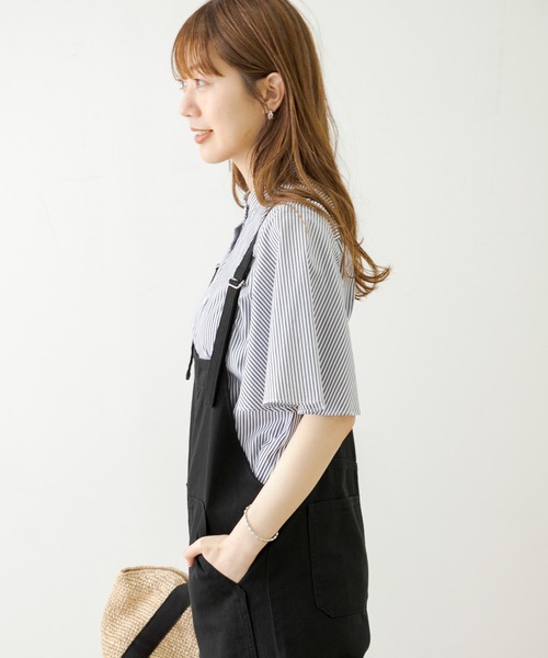 URBAN RESEARCH Sonny Label（アーバンリサーチサニーレーベル）の「ストライプバタフライスリーブブラウス（シャツ/ブラウス・レディース・グレー系その他/ブルー系その他・FREE）」の14枚目の写真
