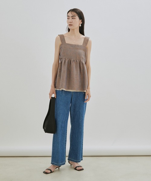 SALON adam et rope'(サロン アダム エ ロペ)の「ジャガードワンハンドルバッグ(ハンドバッグ・レディース・ブラック/カーキ/グリーン・FREE)」の8枚目の写真