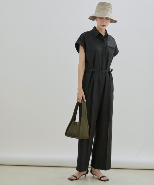 SALON adam et rope'(サロン アダム エ ロペ)の「ジャガードワンハンドルバッグ(ハンドバッグ・レディース・ブラック/カーキ/グリーン・FREE)」の9枚目の写真