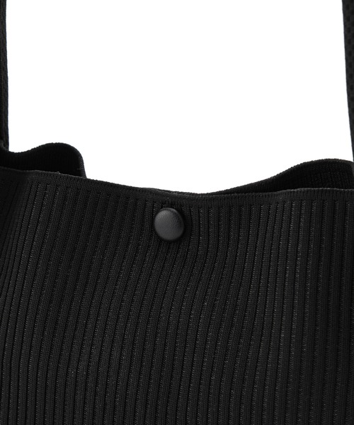 SALON adam et rope'(サロン アダム エ ロペ)の「ジャガードワンハンドルバッグ(ハンドバッグ・レディース・ブラック/カーキ/グリーン・FREE)」の6枚目の写真