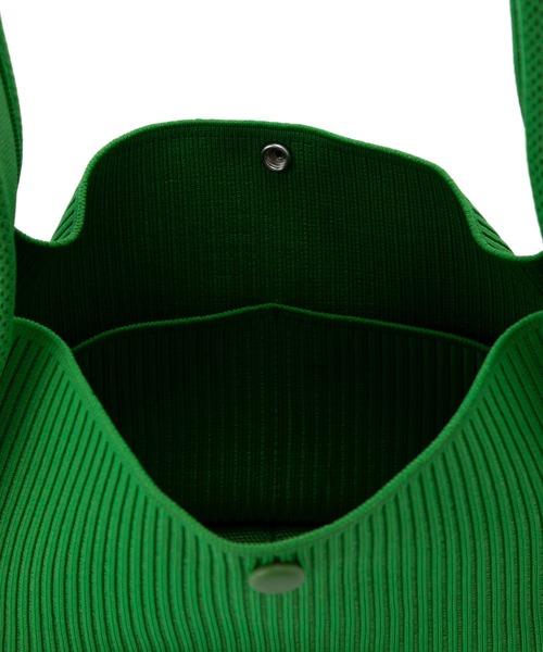 SALON adam et rope'(サロン アダム エ ロペ)の「ジャガードワンハンドルバッグ(ハンドバッグ・レディース・ブラック/カーキ/グリーン・FREE)」の16枚目の写真