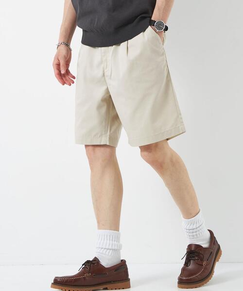 green label relaxing（グリーンレーベルリラクシング）の「TC ライトツイル ショーツ ショートパンツ（その他パンツ・メンズ・オリーブ/ナチュラル/ダークグレー・S/M/L）」の16枚目の写真