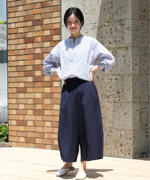 U.S. POLO ASSN.(ユーエスポロアッスン)の「【U.S. POLO ASSN.】U.S.POLOレディース ワンポイント刺繍ガウチョパンツ PLL31504U(その他パンツ・レディース・ブラック/ネイビー/ブラウン・L/M)」の5枚目の写真