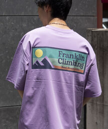 【Franklin Climbing】バックプリント ショートスリーブTシャツ