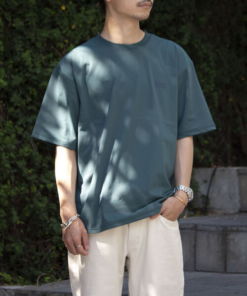 Franklin Climbing（フランクリンクライミング）の「【Franklin Climbing】バックプリント ショートスリーブTシャツ（Tシャツ/カットソー・メンズ・オフホワイト/サックスブルー/イエロー/ブラック/ミント/ライトパープル・S/M/L）」の19枚目の写真