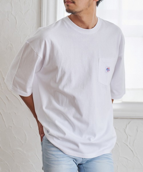 JEMORGAN(ジェーイーモーガン)の「『JEMORGAN LONG JOHNS/ジェーイーモーガンロングジョーンズ』半袖BIGポケット付きTEE【+】(Tシャツ/カットソー・メンズ・スモークピンク/サンドベージュ/サーモンピンク/ライトグレー/ネイビー/グリーン/オフホワイト/グレー系1/ブラック/ベージュ/カーキ・L/XL/M)」の12枚目の写真