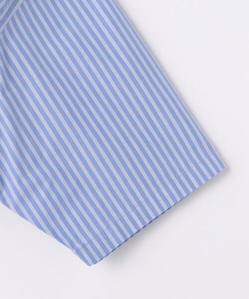 green label relaxing(グリーンレーベルリラクシング)の「タイプライター スキッパー プルオーバー シャツ(シャツ/ブラウス・メンズ・その他1/ネイビー/ライム・M/S/L/XL)」の15枚目の写真