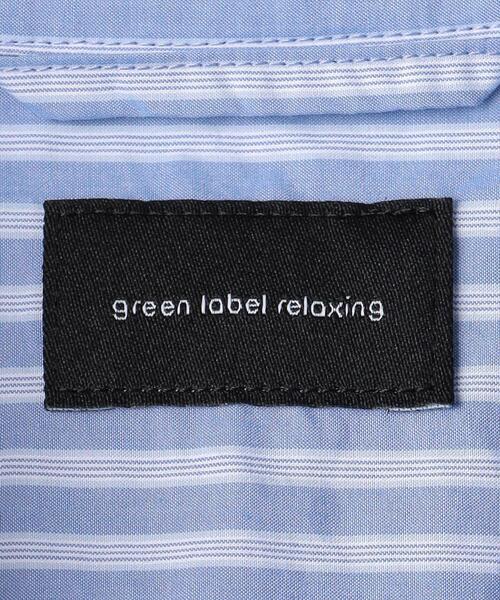 green label relaxing(グリーンレーベルリラクシング)の「タイプライター スキッパー プルオーバー シャツ(シャツ/ブラウス・メンズ・その他1/ネイビー/ライム・M/S/L/XL)」の22枚目の写真