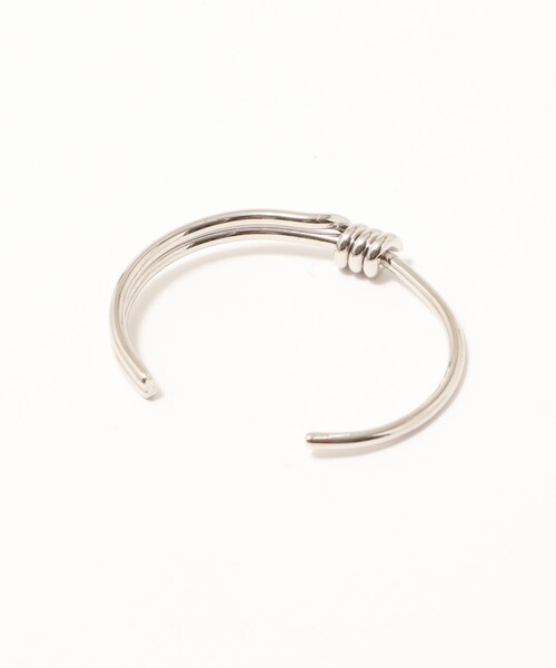 NOLLEY’S（ノーリーズ）の「ポイントコイルバングル SILVER（ブレスレット・レディース・シルバー・FREE）」の5枚目の写真