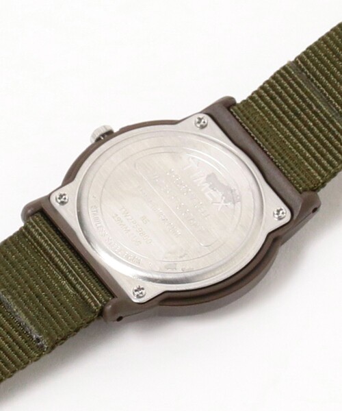 BEAMS BOY（ビームスボーイ）の「TIMEX / CAMPER 34㎜（アナログ腕時計・レディース・ネイビー/ブラック/オリーブ・ONE SIZE）」の9枚目の写真