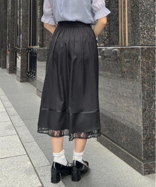 axes femme（アクシーズファム）の「ラッフルフリルスカート