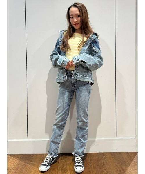 GAP(ギャップ)の「ウォッシュウェル アイコン デニムジャケット(デニムジャケット・メンズ・ライトインディゴブルー・S/M/XL/L/XS)」の10枚目の写真