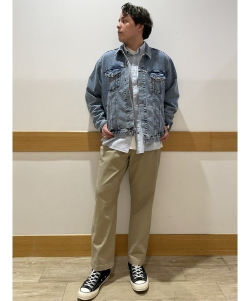 GAP(ギャップ)の「ウォッシュウェル アイコン デニムジャケット(デニムジャケット・メンズ・ライトインディゴブルー・S/M/XL/L/XS)」の11枚目の写真